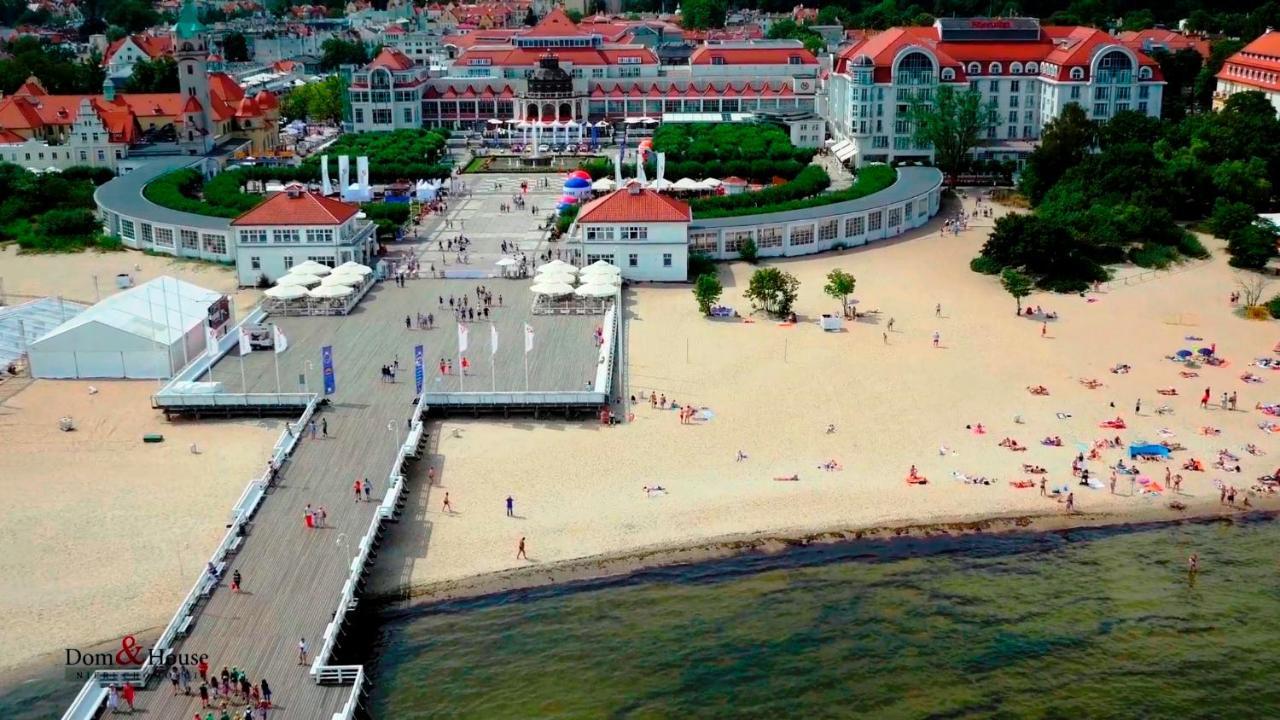 Dom & House - Apartments Monte Cassino City Center 索波特 外观 照片